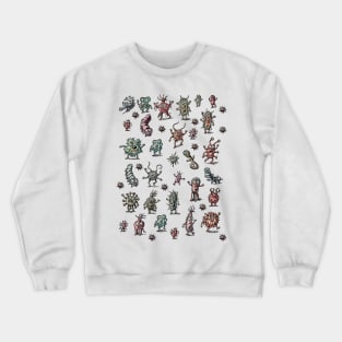 Germs! Viruses! (but cute) Crewneck Sweatshirt